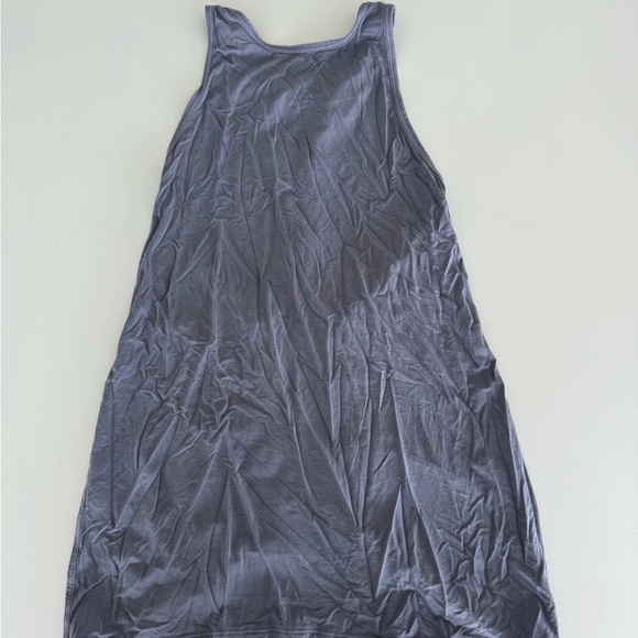 LULULEMON DEEP STRETCH RUCHED BACK HIGH NECK TANK LIGHT PURPLE/PERIWINKLE 2 - Picture 3 of 4